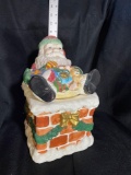 World Bazaars Inc Santa Chimney Cookie Jar