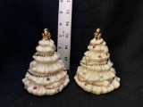 Lenox Jewels Of Christmas Tree Shakers