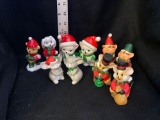 Five Shaker Sets Hamster/Mice/Elves/Bears/Dog&Cat