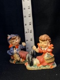 Hummel Style Japan Made Boy&Girl Shaker Set