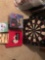 Dart Board with Poker Sets And Games