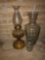 Vintage Oil Lamp And Vases