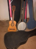 Small Guitar And Banjo