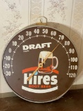Hires Brand Retro Advertising Thermometer