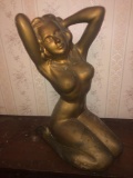 Woman Posing Nude Statue