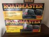 (2) Roadmaster Car Stereos With Speakers