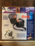 Portable Fridge and Grill Combo