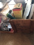 Vintage Crate with Misc