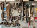 Garage Pegboard Contents