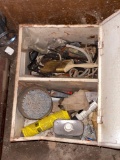 Metal Box With Misc. Tools