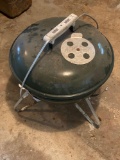 Green Weber Camping Grill