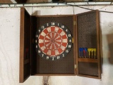 Dart Board With Case