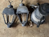 Matching Porch Lights With Eagle Top