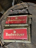 Two Budweiser Signs