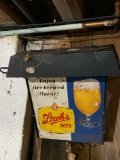 Strohs Beer Sign