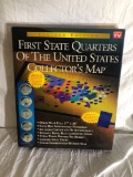 State Quarters Collectors Map