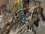 Large Pile Of Assorted Bike Parts