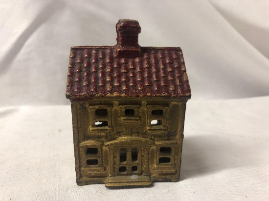 Cast Iron Coin Bank