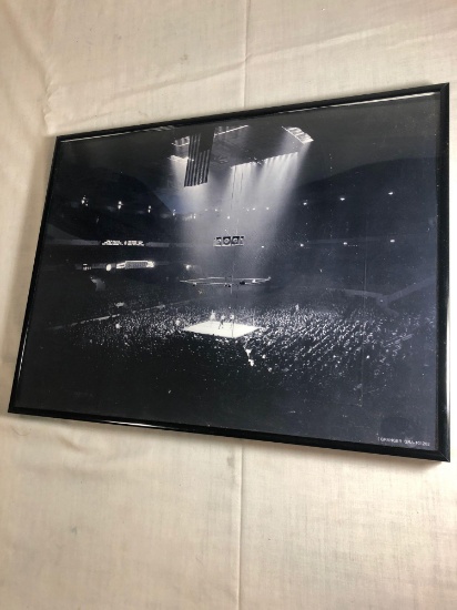 Framed Boxing Print