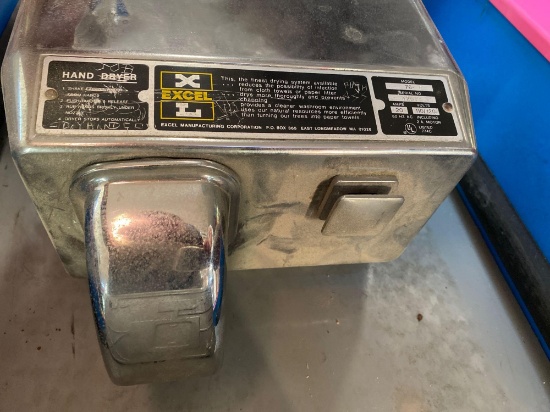 Commercial Excel Brand Hand Dryer