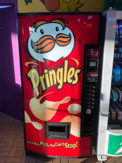 Dixie-Narco Pringles Chips Vending Machine