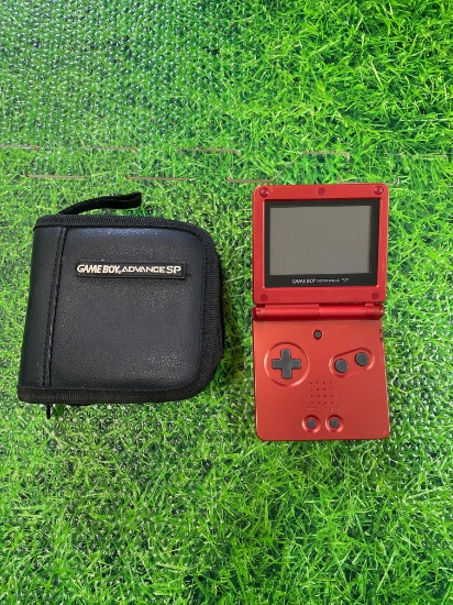 Gameboy Advance SP with Case