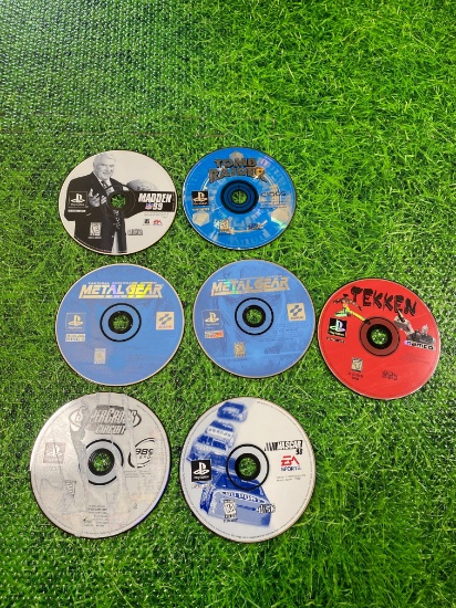 Playstation games discs only