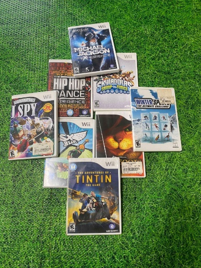 8 wii games