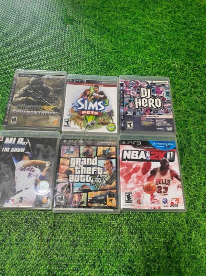 6 Playstation 3 PS3 Games