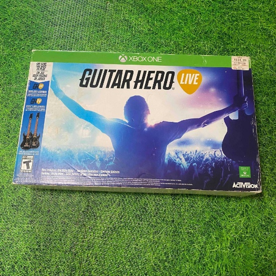 set of Guitar hero live xbox one guitars in Box