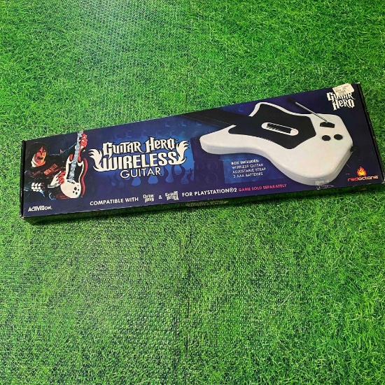 Guitar hero wireless PS2