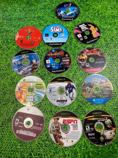 13 disc only games
