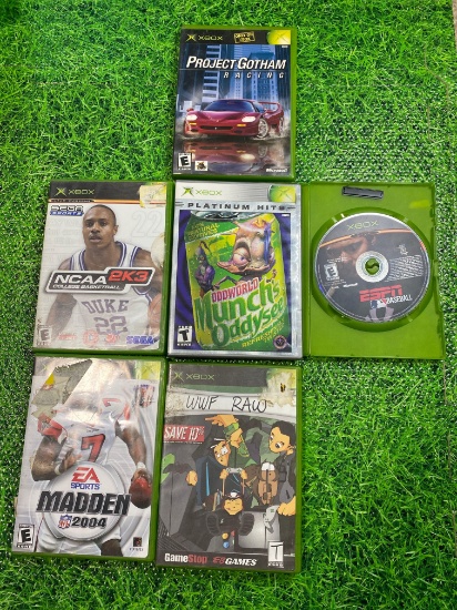 6 original Xbox games
