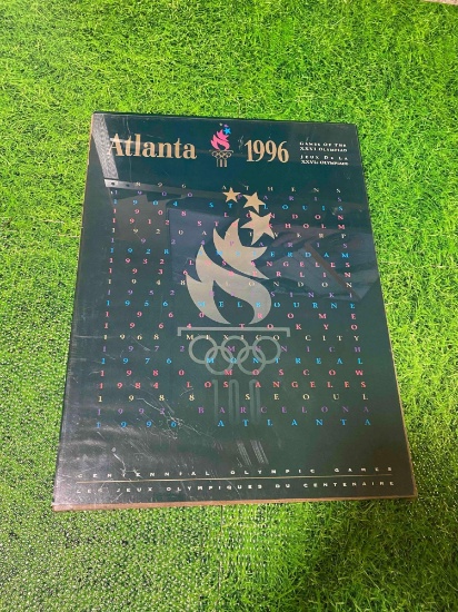 Vintage 1996 Atlanta Olympics Poster
