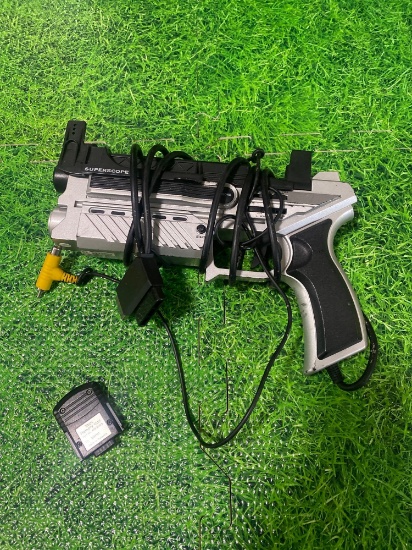 superscope controller gun and xbox memory card