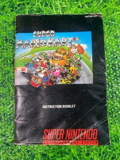 Super Mario Kart instructions