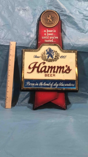 Vintage Hamm?s Beer Sign