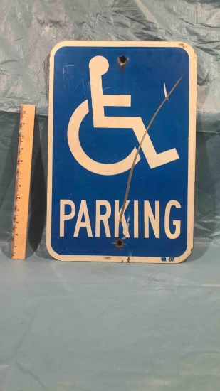 Handicapped Parking Sign