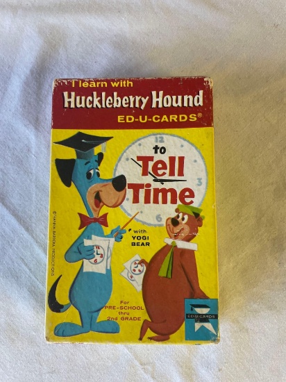 Vintage Huckleberry Hound Ed U Cards