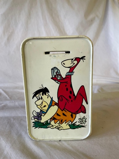 Vintage Flintstones Coin Bank