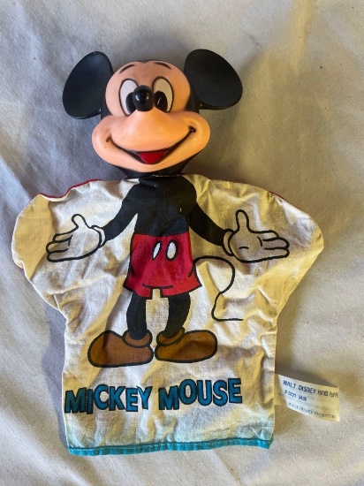 Vintage Mickey Mouse Hand Puppet