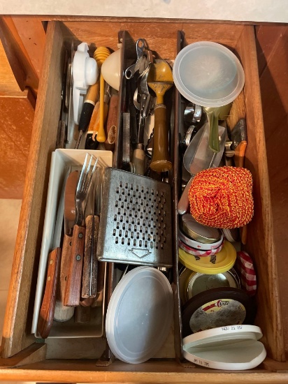 Drawer and Cupboards Contents