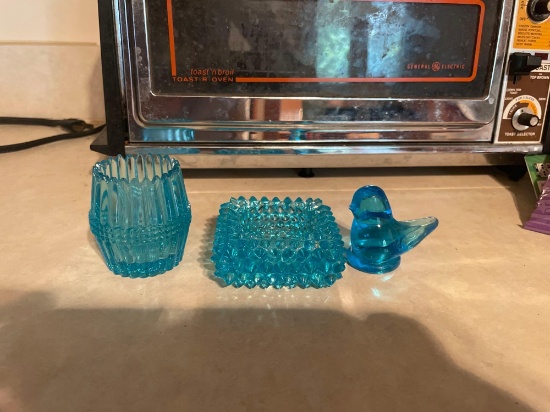 Vintage Blue Glass