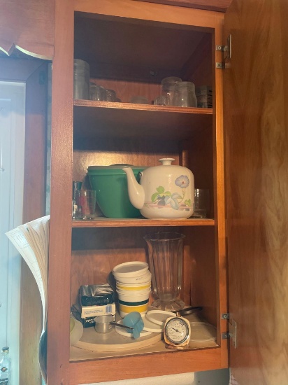 Cupboard and Counter Contents