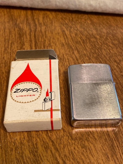 Classic Zippo Lighter In Original Box