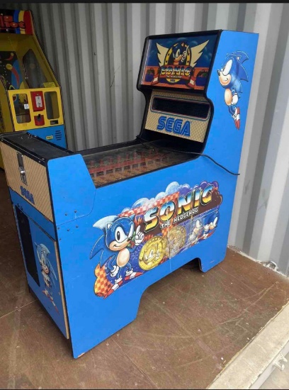 Vintage Rare 1993-1994 Sonic the Hedgehog Arcade Machine