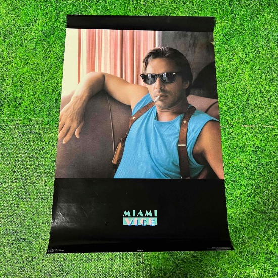 Vintage Miami Vice Poster