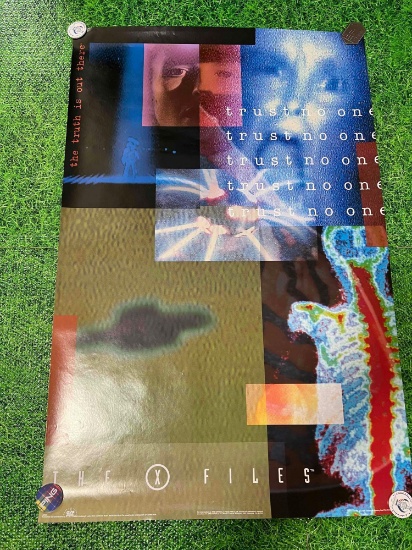 Rare 1995 X Files Poster