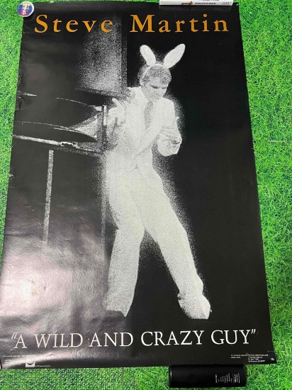 Rare Vintage 1978 Steve Martin a wild and crazy guy Poster