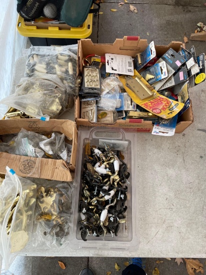Large Lot of Furniture Hardware and Misc